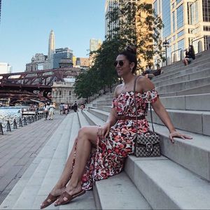 Off the shoulder dress